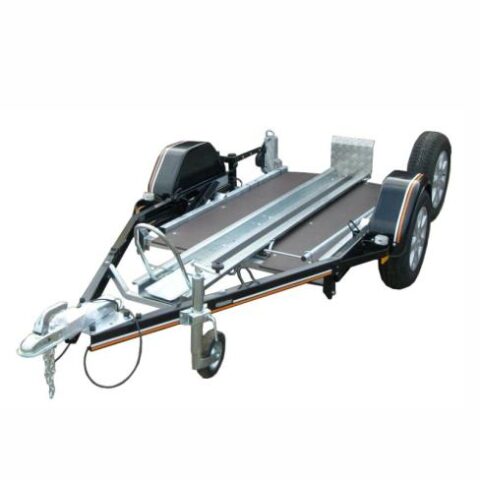 Remorque porte-moto basculant KXL175