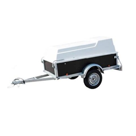 Remorque bagagère BW Trailers avec capot
