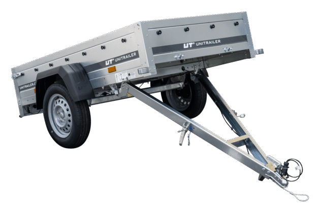 Remorque bagagère Garden Trailer 200 KIPP 200 x 106 cm avec bâche haute bleue – Image 19