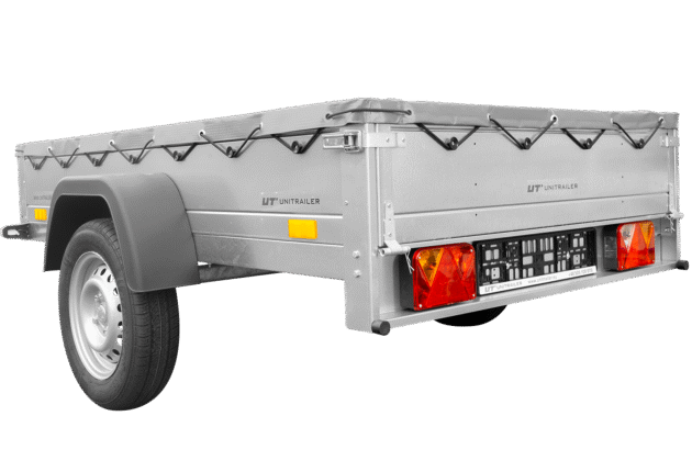 Remorque galvanisée 200x125 cm Garden Trailer 201 KIPP + accessoires – Image 4