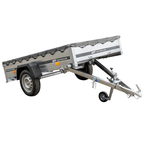 Remorque galvanisée 230 x 125 cm Garden Trailer 230 KIPP