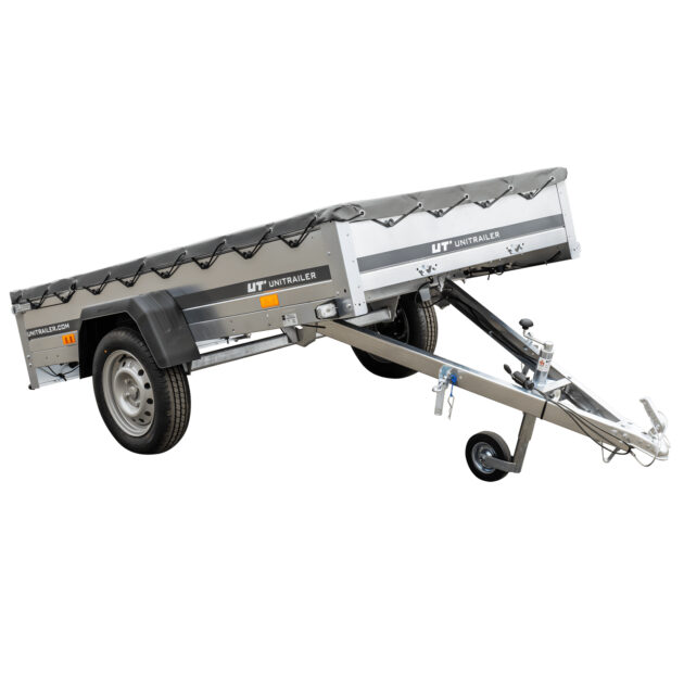 Remorque galvanisée 230 x 125 cm Garden Trailer 230 KIPP