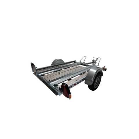 Remorque Porte-motos ERDE 2 Rails Basculant