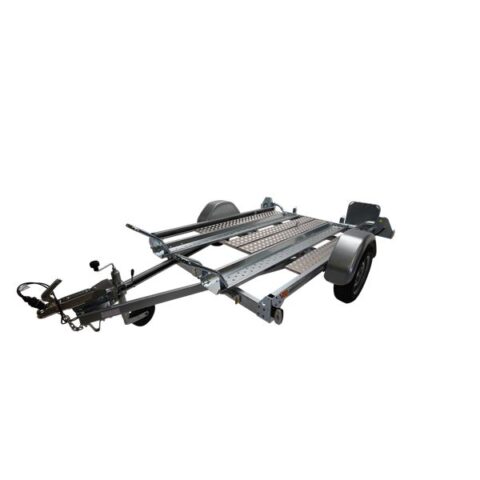 Remorque Porte-motos ERDE 2 Rails Basculant – Image 2