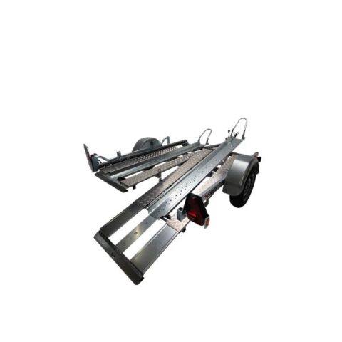 Remorque Porte-motos ERDE 2 Rails Basculant – Image 3